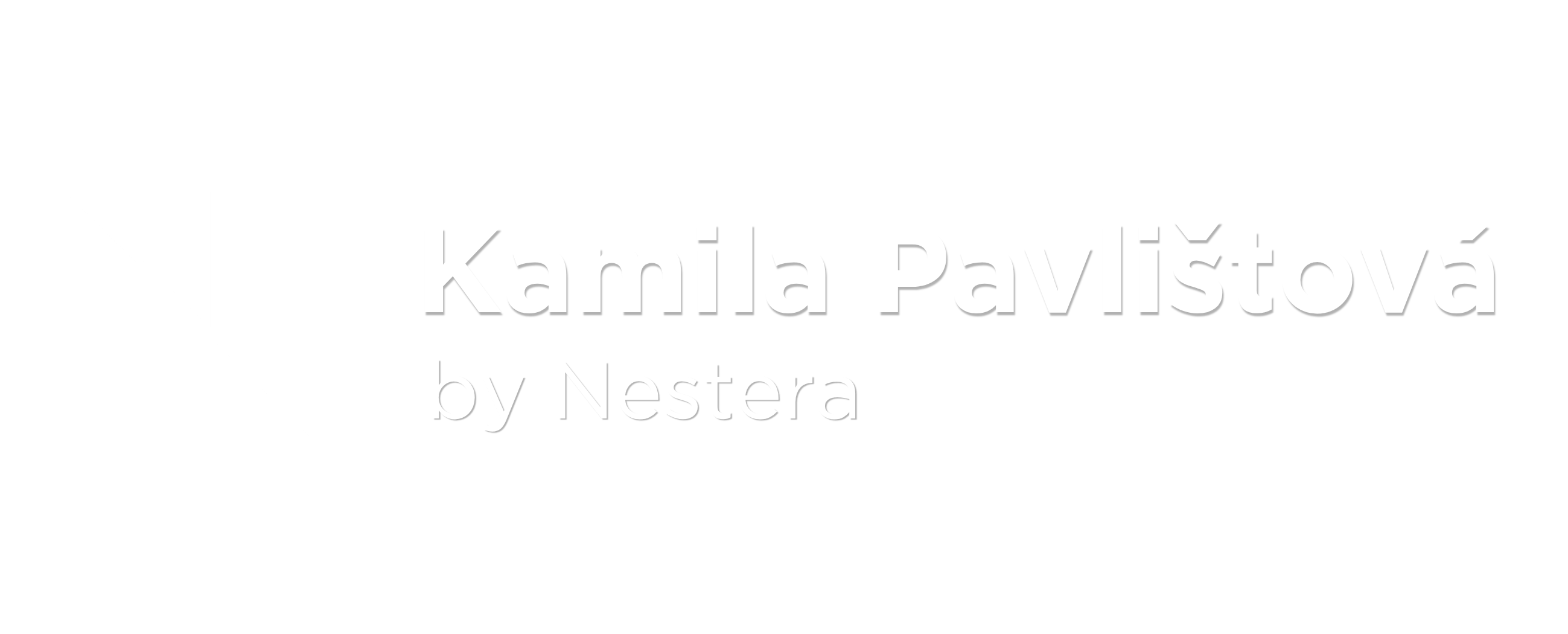 Kamila Pavlištová_logo_white_nestera